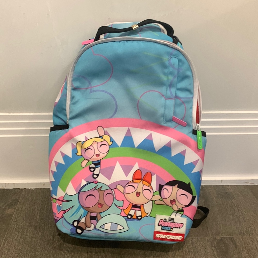 Sprayground power puff girls knapsack